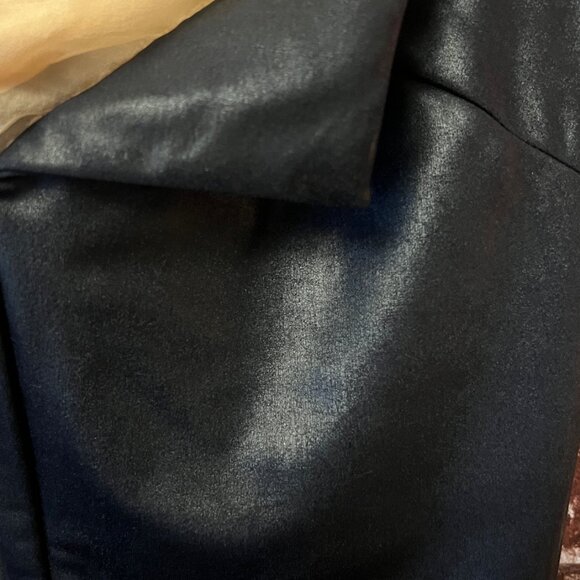 NWT Vintage Gianni Versace Couture Black & Gold Asymmetric Silk Gown - Picture 6 of 16